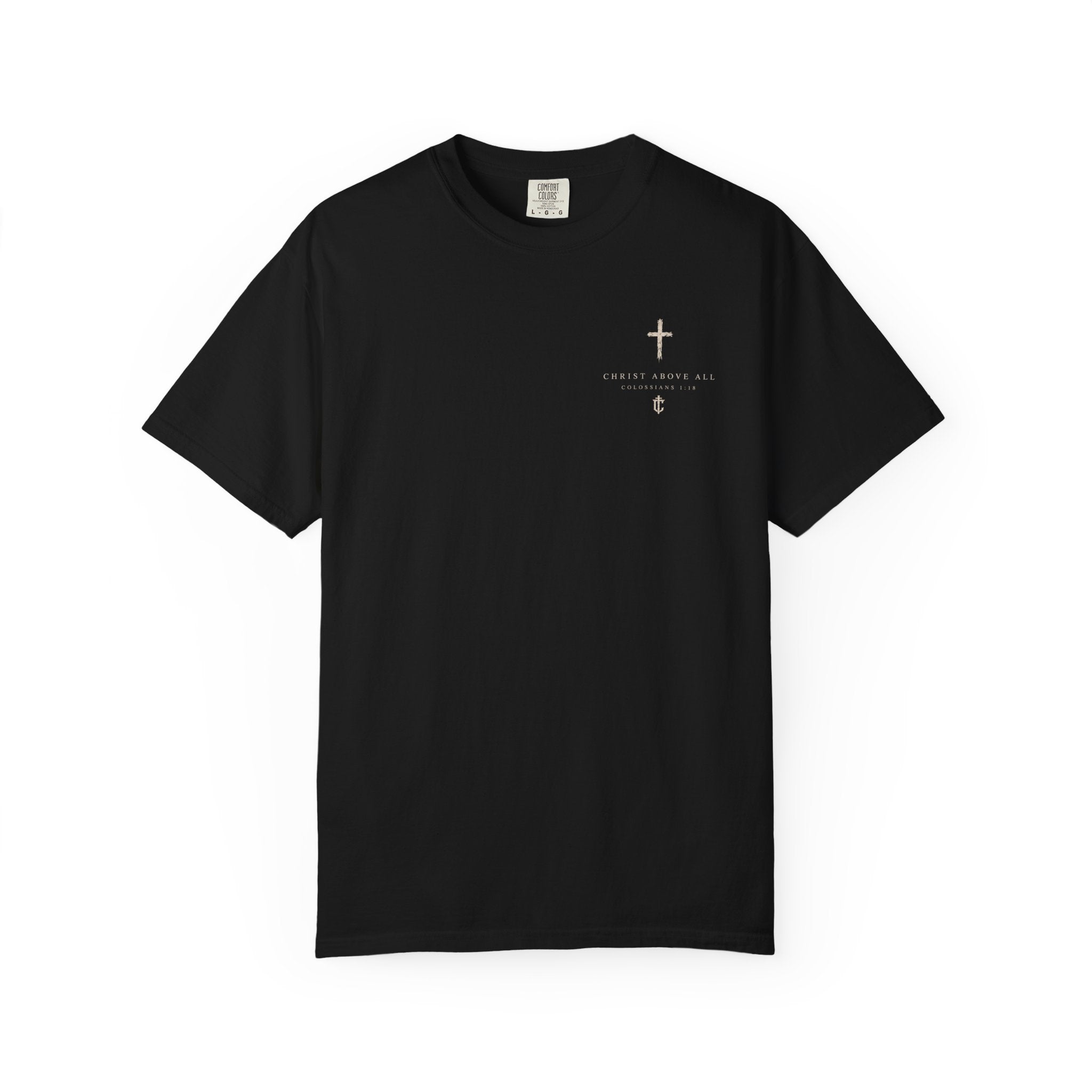 Christian 'Christ Above All' Graphic T-Shirt
