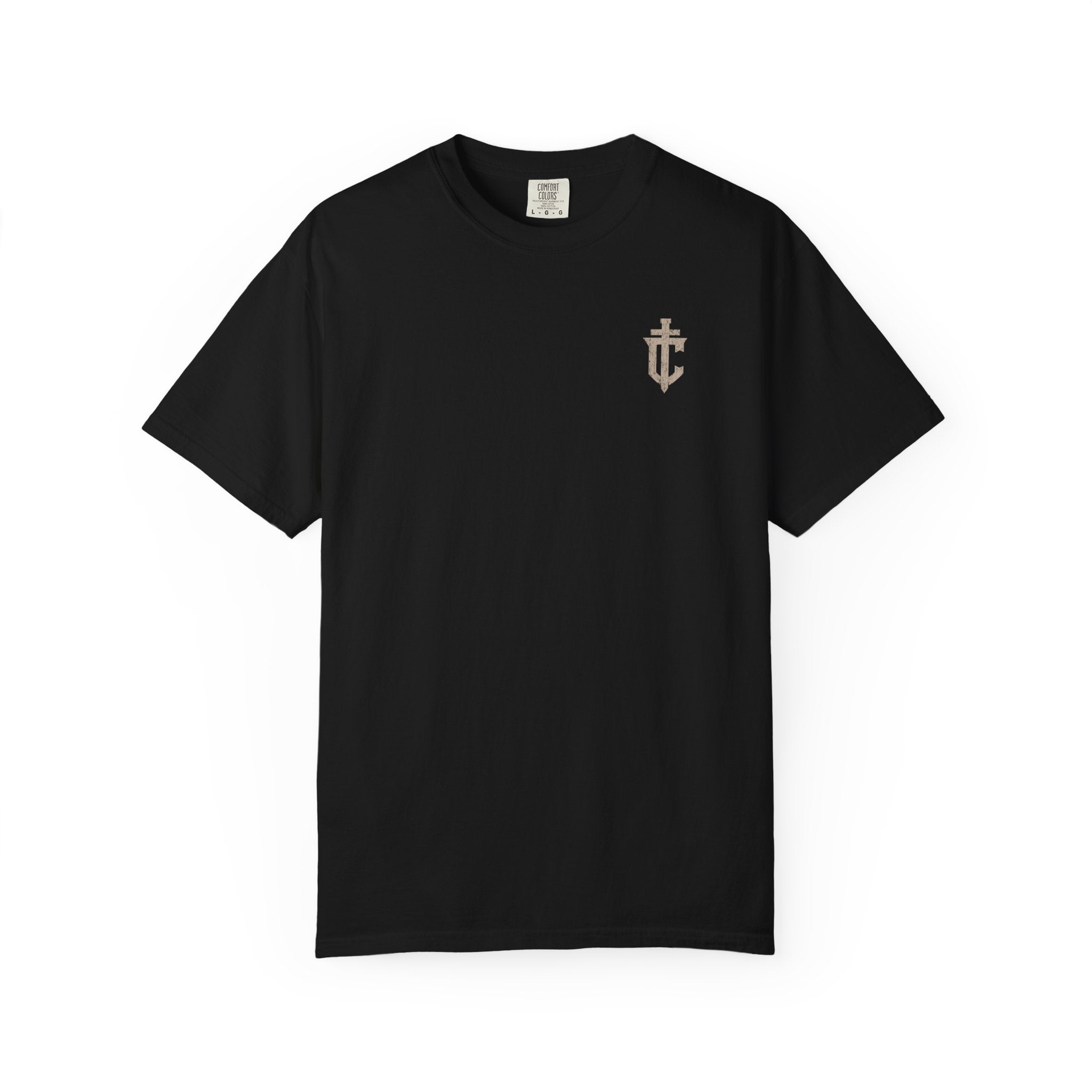 He Is My Strength cross Streetwear shirt | Christian Cotton T-Shirt