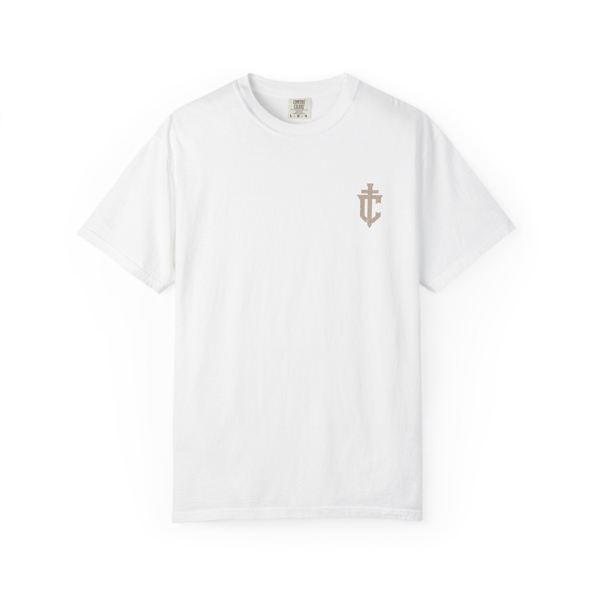Set Apart Cross T-Shirt | Vintage Romans 12:2 Christian Discipline Tee | Christian Faith Apparel