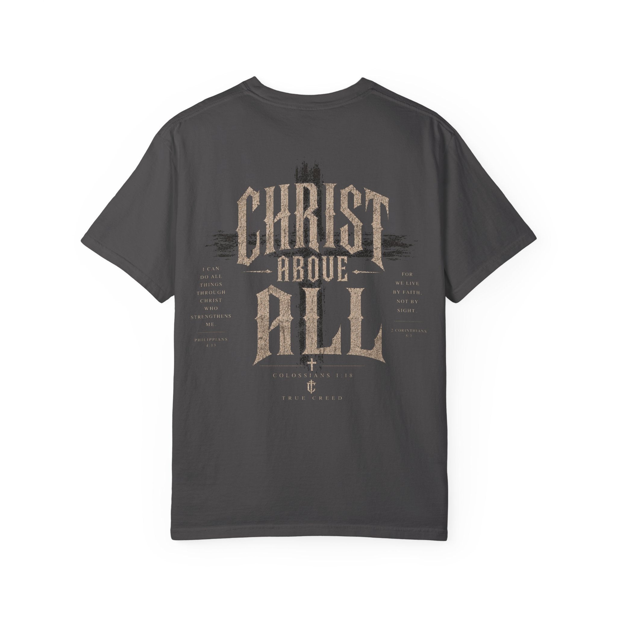 Christian 'Christ Above All' Graphic T-Shirt