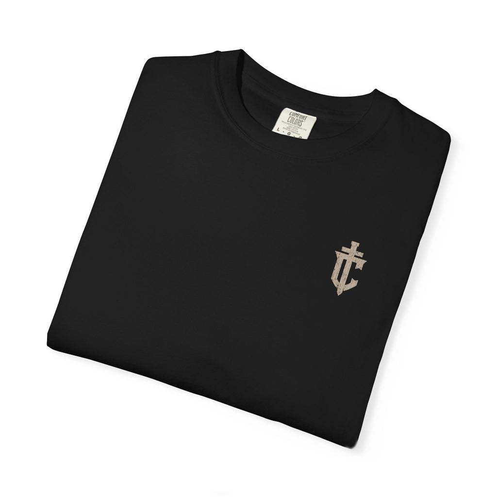 I Will Fear No Evil | Faith Over Fear Christian Streetwear | Comfort Colors Cotton Tee
