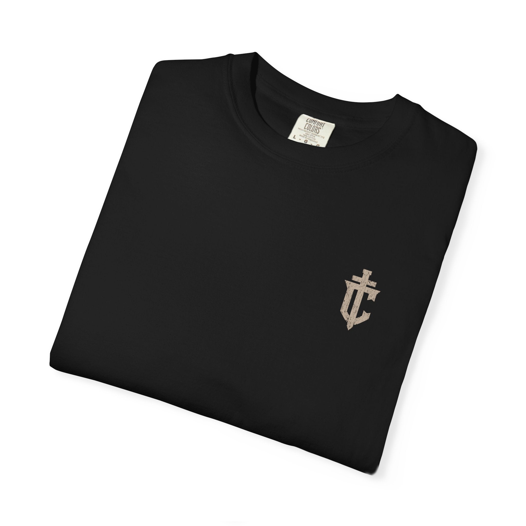 Walk By Faith T-shirt | Prayerful Warrior Graphic, Christian Faith Streetwear Tee