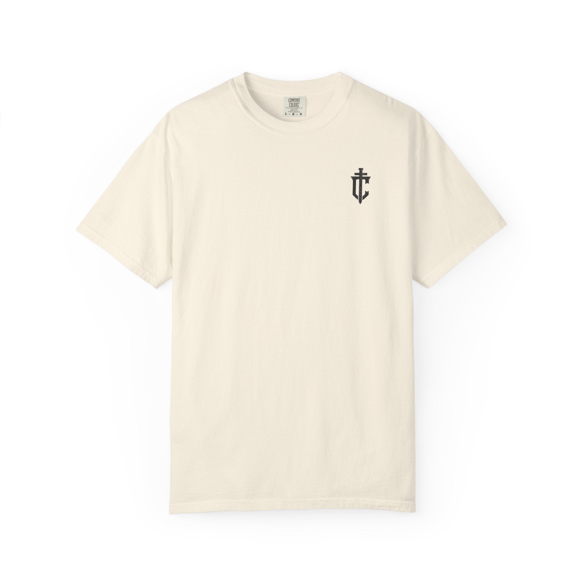 I Will Fear No Evil | Faith Over Fear Christian Streetwear | Comfort Colors Cotton Tee