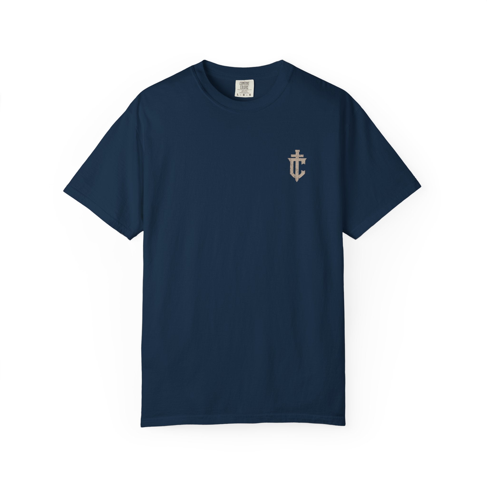 Walk By Faith T-shirt | Prayerful Warrior Graphic, Christian Faith Streetwear Tee