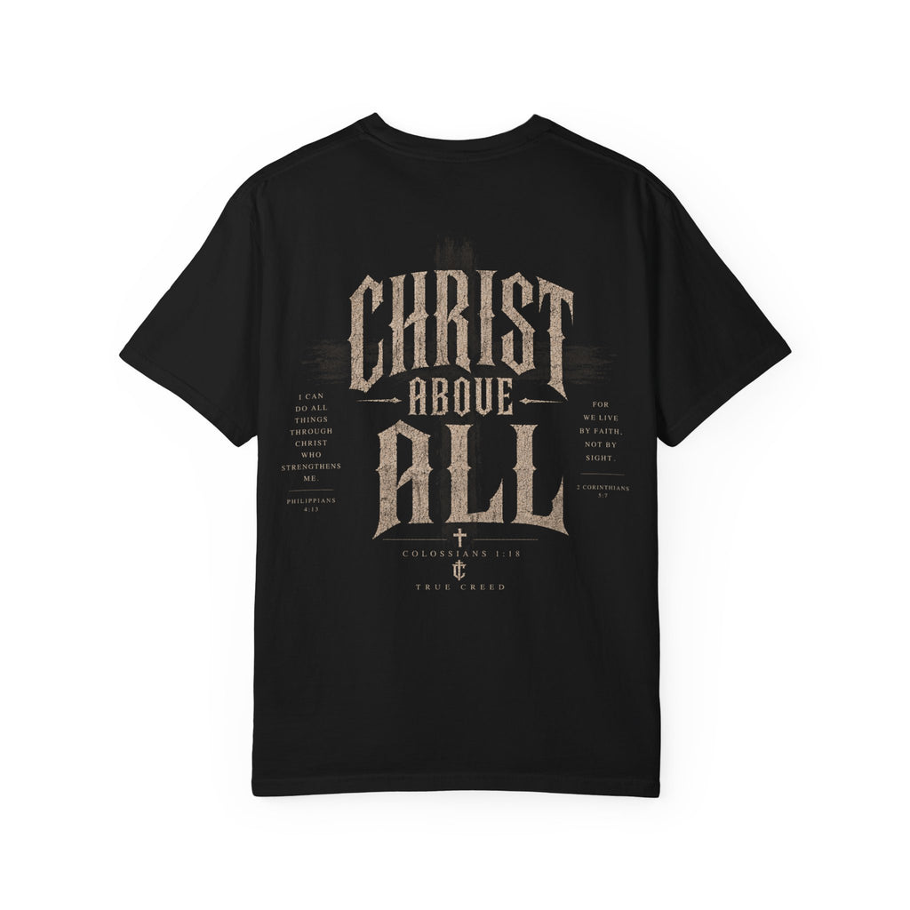 Christian 'Christ Above All' Graphic T-Shirt