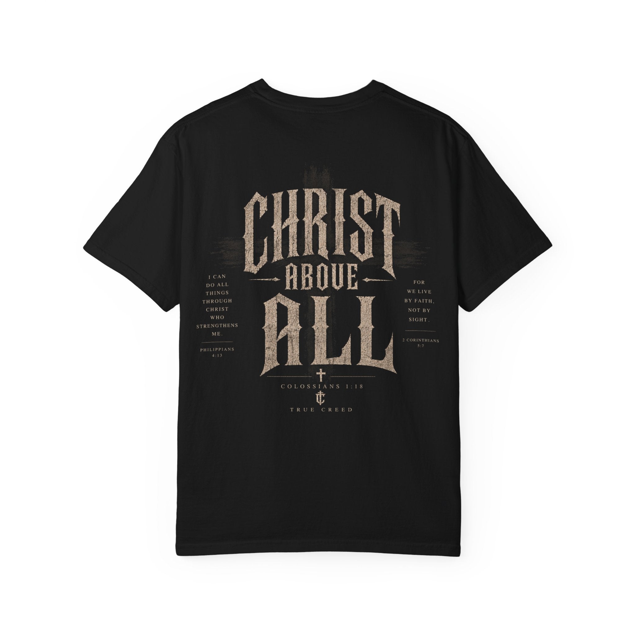 Christian 'Christ Above All' Graphic T-Shirt
