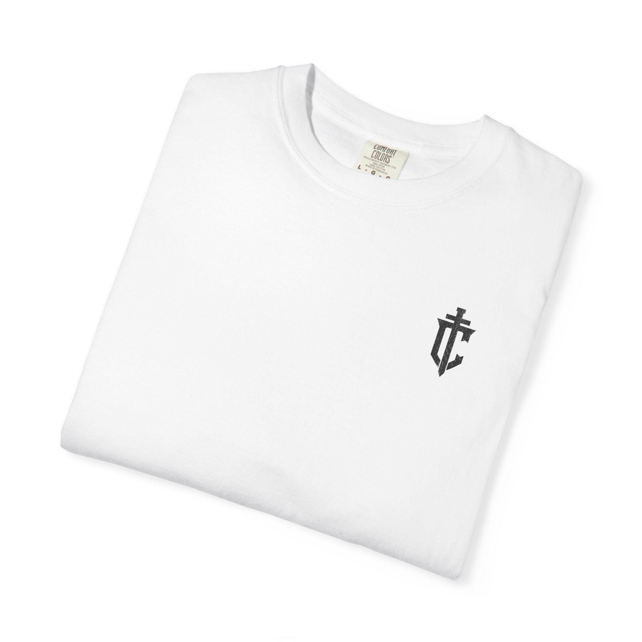 I Will Fear No Evil | Faith Over Fear Christian Streetwear | Comfort Colors Cotton Tee