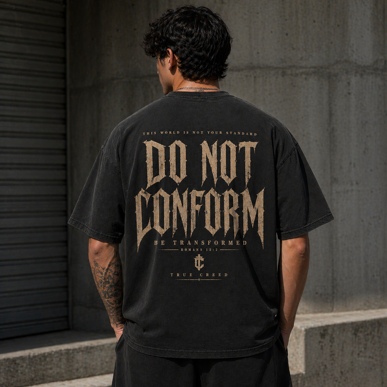 Do Not Conform T-shirt | Christian Streetwear Typography