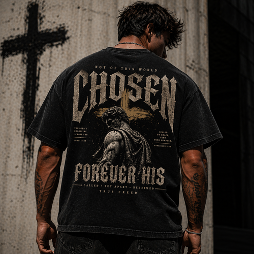 Chosen Forever His T-Shirt | Christian Warrior Streetwear