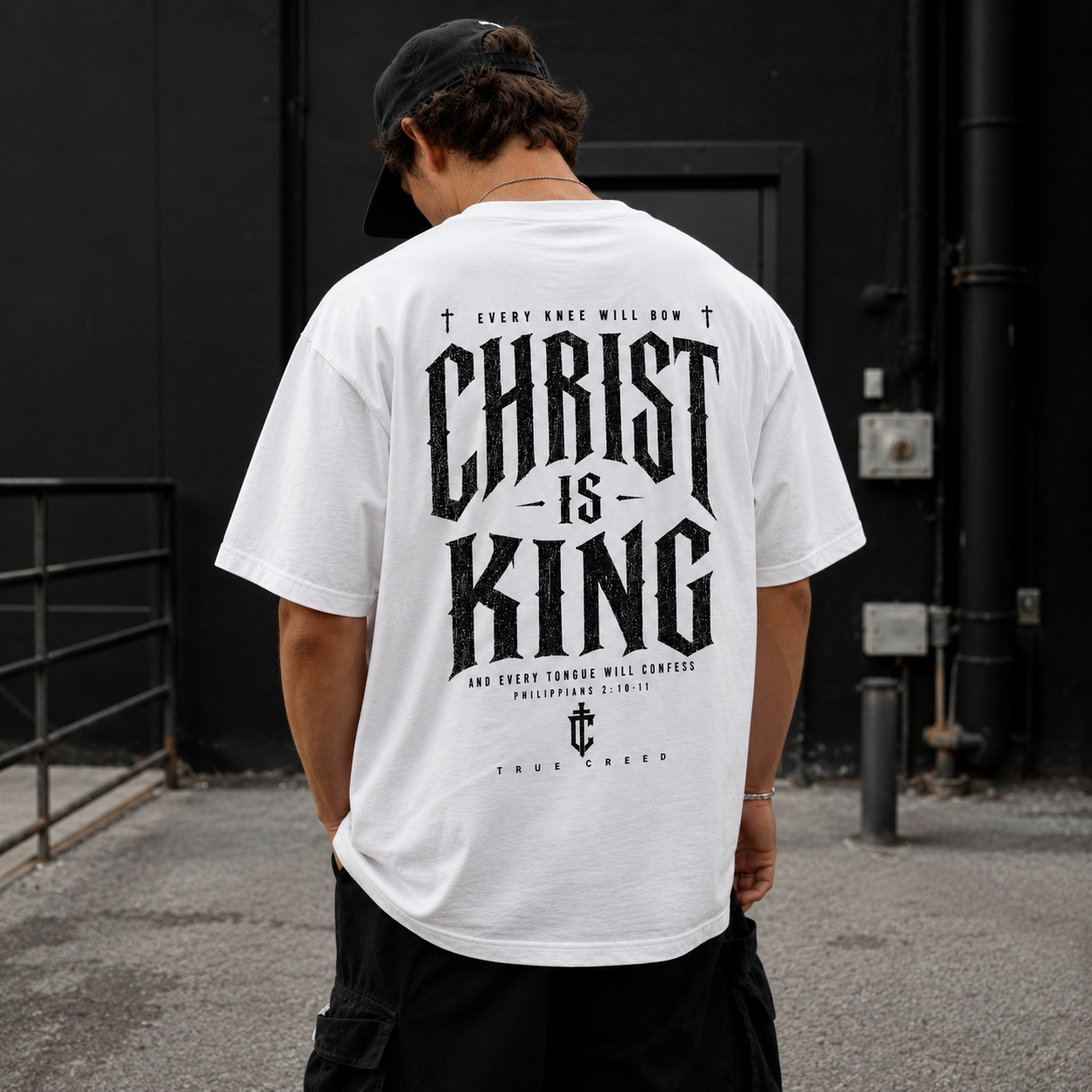 Christ Is King Streetwear shirt | Religious Christian Faith Tee