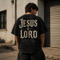 Jesus Is Lord T-shirt | Religious Faith Tee | Christian Streetwear Heavyweight Cotton