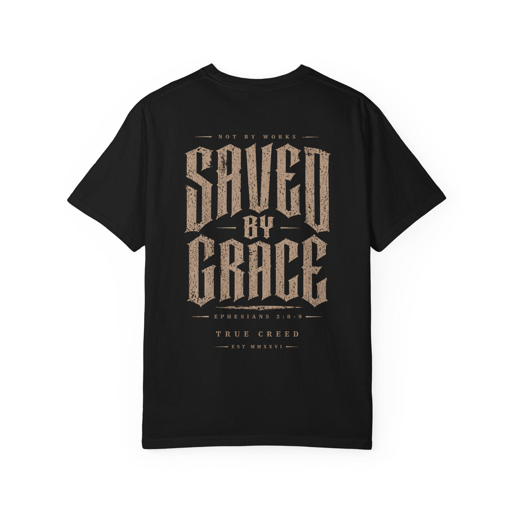 Saved By Grace T-shirt | Christian Faith Streetwear
