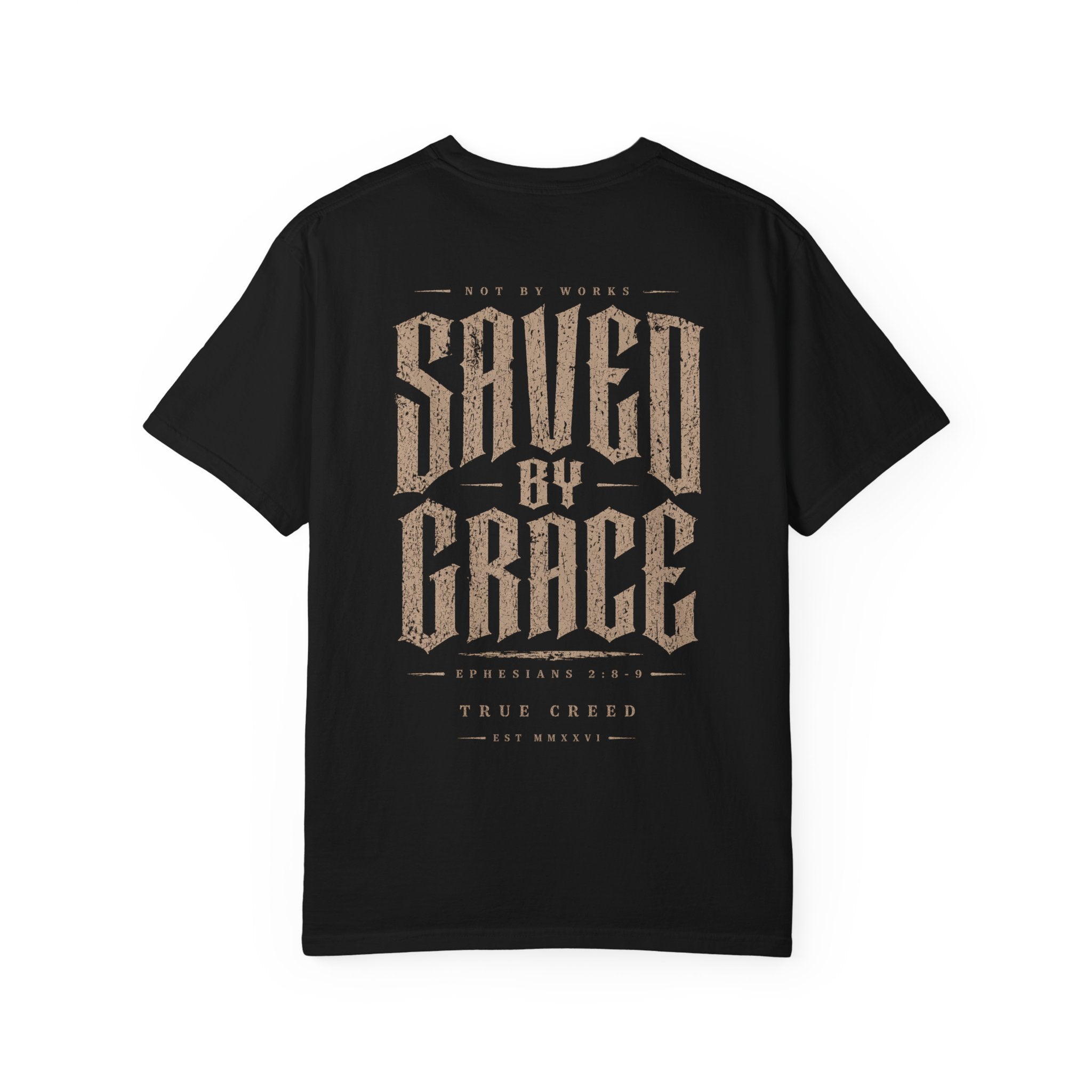 Saved By Grace T-shirt | Christian Faith Streetwear