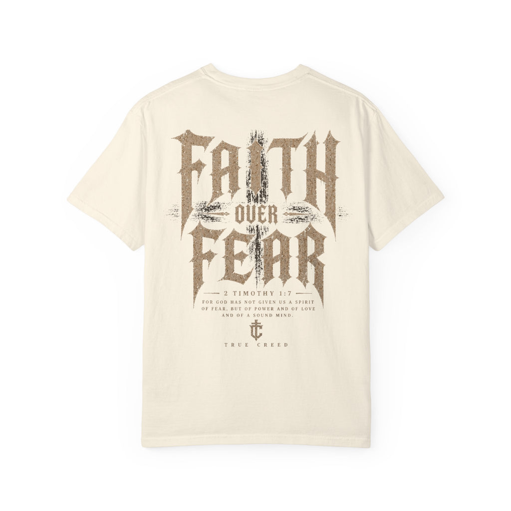 Faith Over Fear Streetwear T-shirt | Christian Scripture Tee