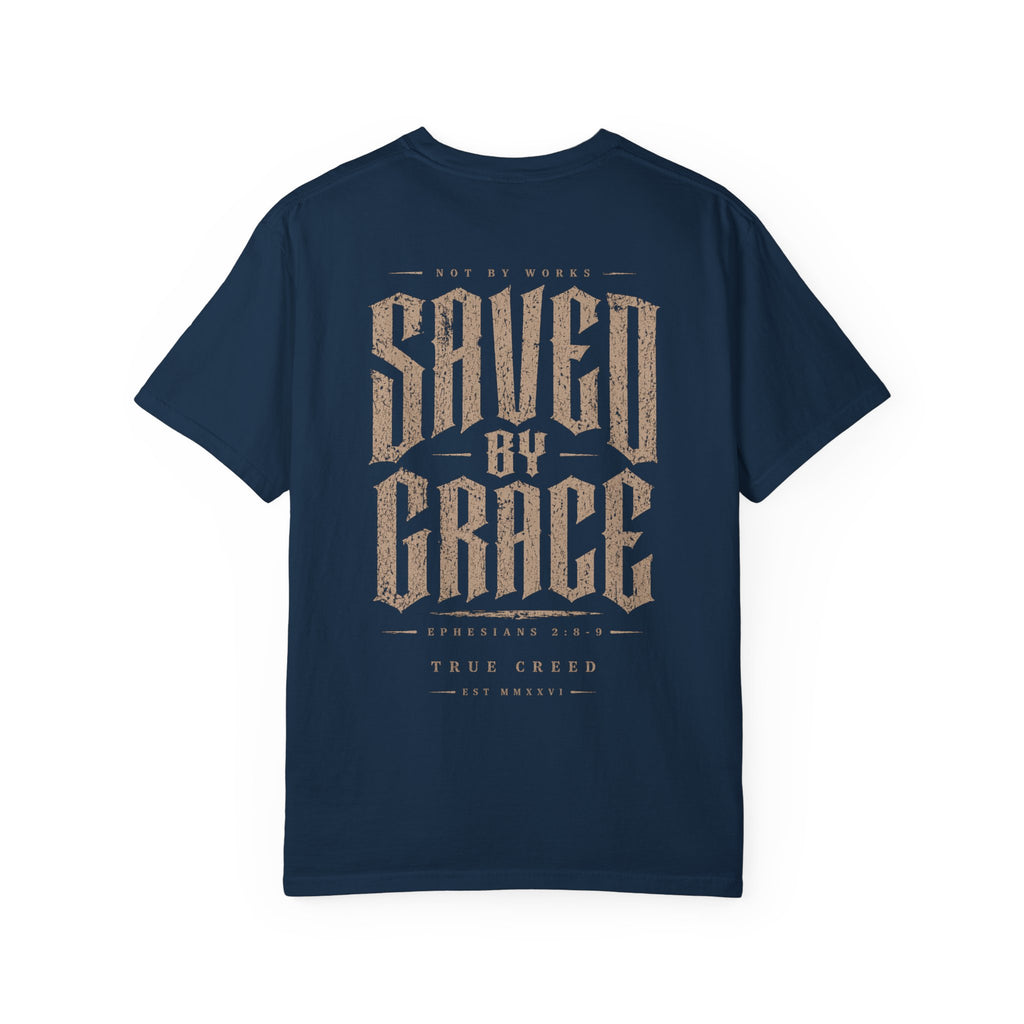 Saved By Grace T-shirt | Christian Faith Streetwear