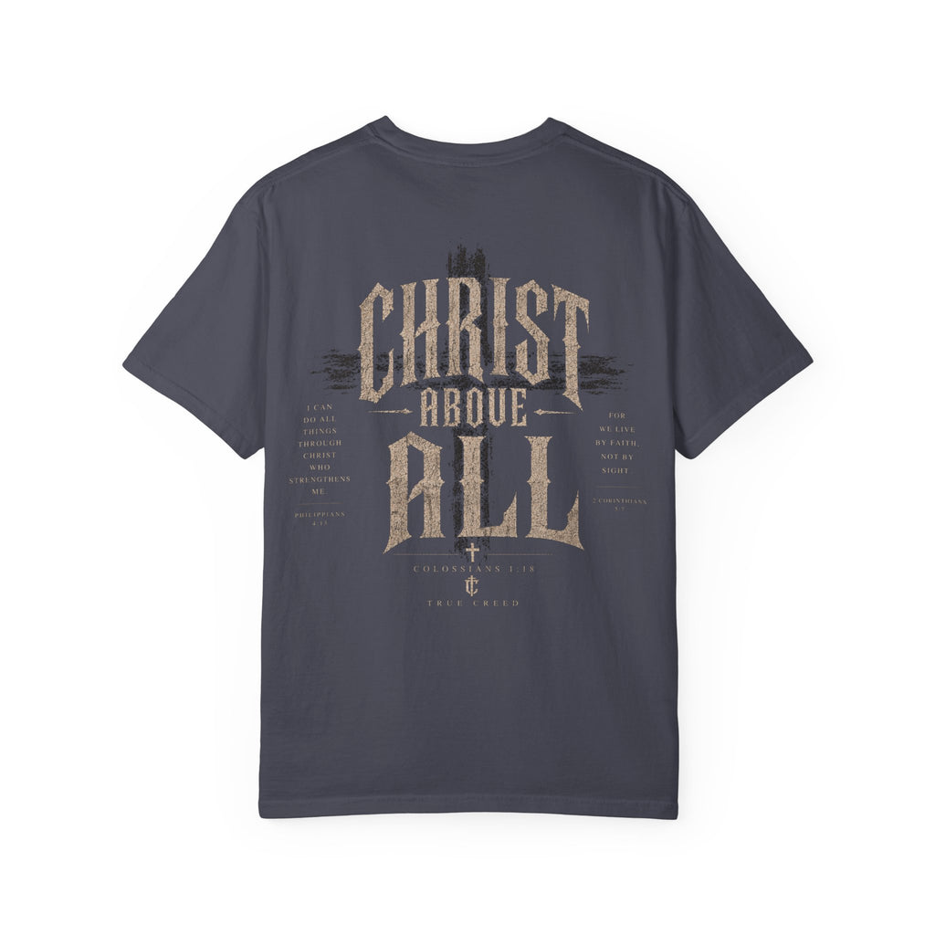 Christian 'Christ Above All' Graphic T-Shirt