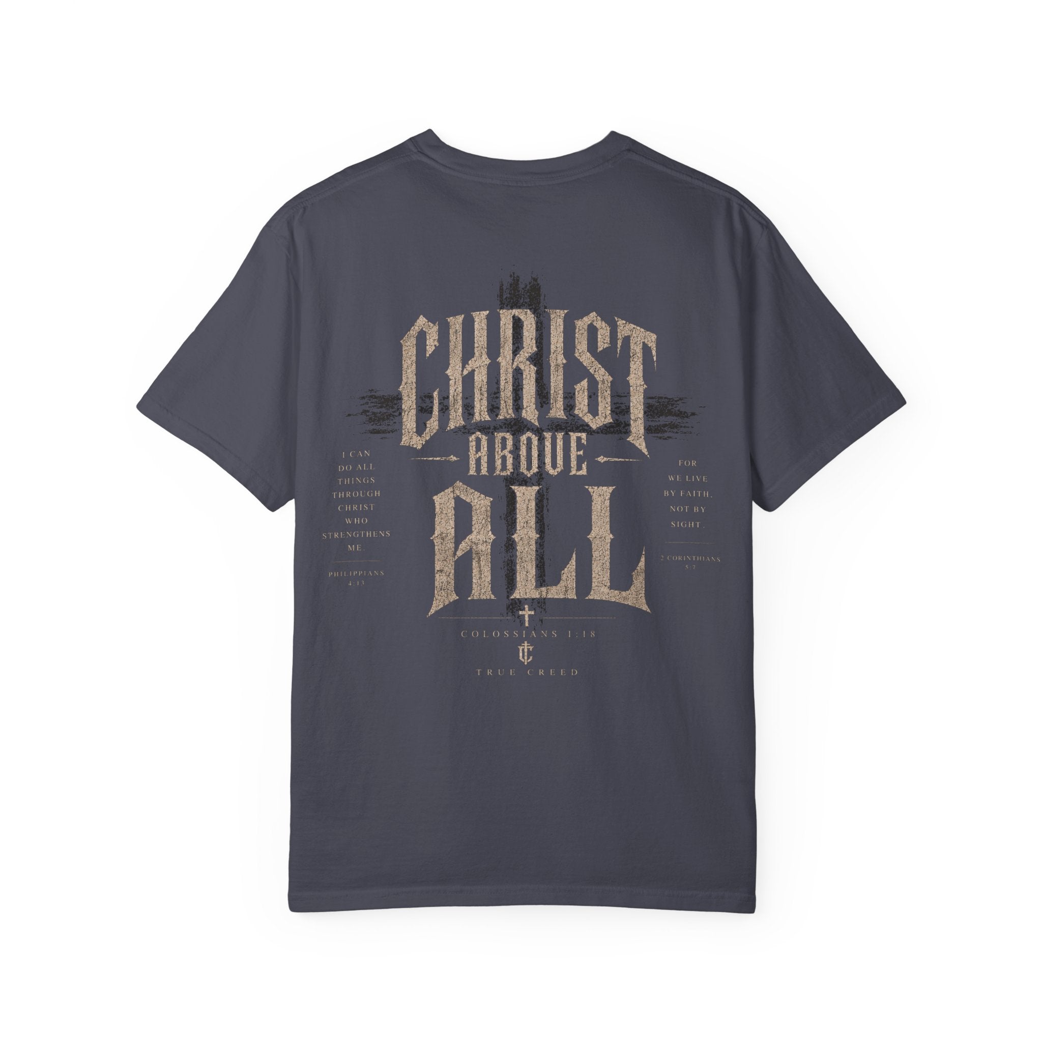 Christian 'Christ Above All' Graphic T-Shirt