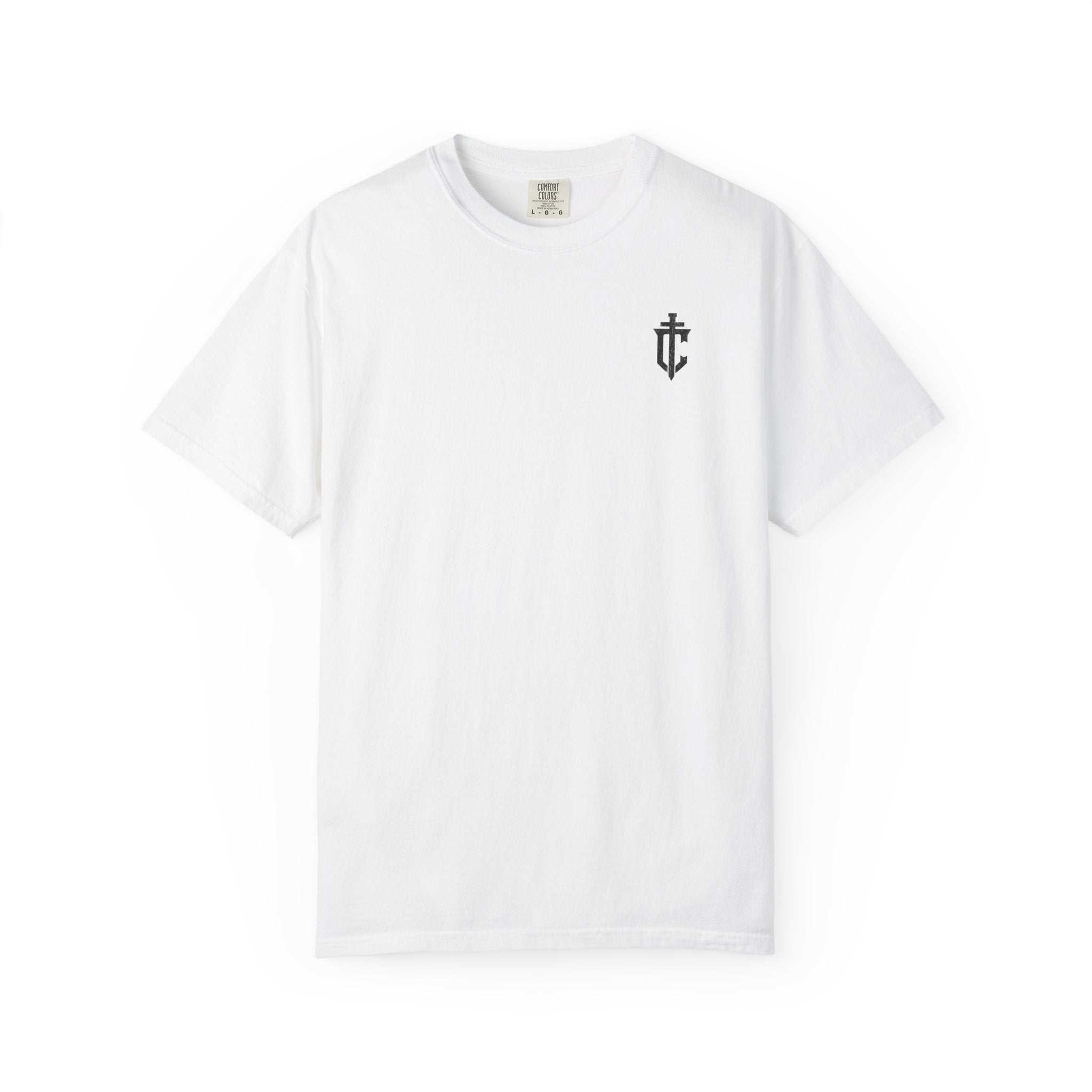 I Will Fear No Evil | Faith Over Fear Christian Streetwear | Comfort Colors Cotton Tee