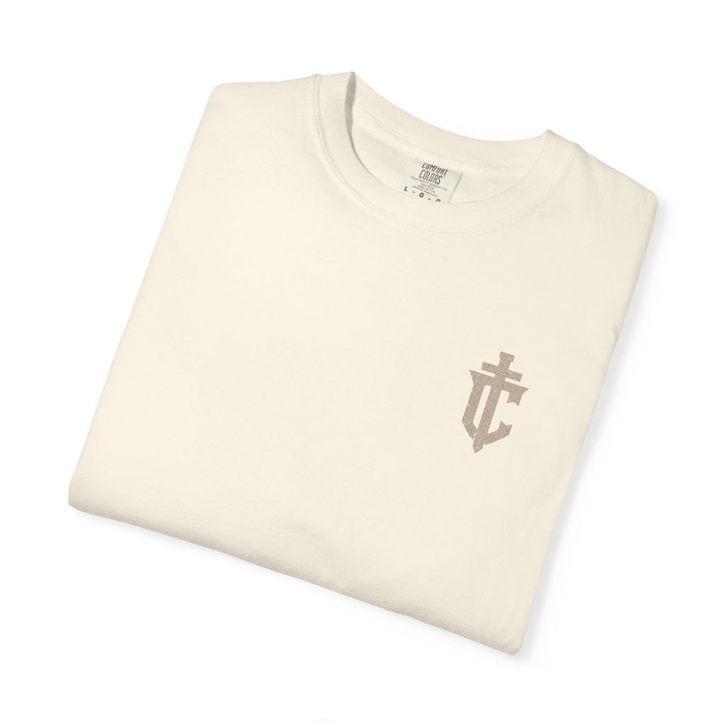 Fear God graphic T-shirt | Christian Cotton StreetWear, distressed cross emblem