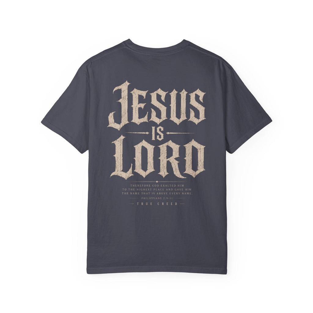 Jesus Is Lord T-shirt | Religious Faith Tee | Christian Streetwear Heavyweight Cotton